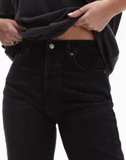 TOPSHOP High waist Straight fit Jeans