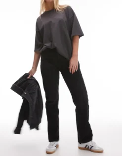 TOPSHOP High waist Straight fit Jeans