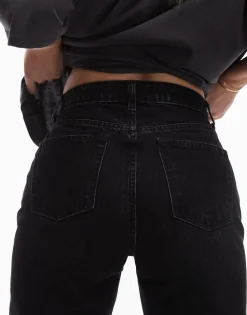 TOPSHOP High waist Straight fit Jeans
