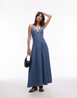 TOPSHOP Lange jurk