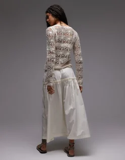 TOPSHOP Lange rok