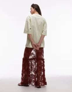 TOPSHOP Lange rok