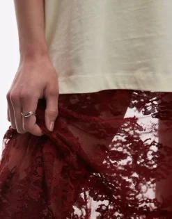 TOPSHOP Lange rok