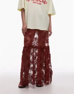 TOPSHOP Lange rok