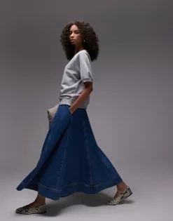 TOPSHOP Lange rok