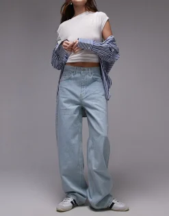 TOPSHOP Low waist Baggy fit Jeans