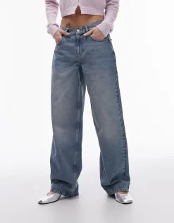 TOPSHOP Low waist Relaxed fit Jeans