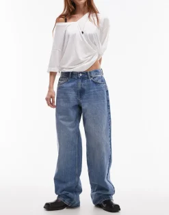 TOPSHOP Low waist Relaxed fit Jeans