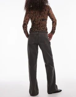 TOPSHOP Low waist Wide leg fit Jeans
