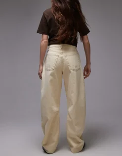 TOPSHOP Mid waist Barrel fit Jeans
