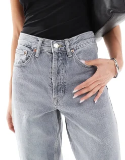 TOPSHOP Mid waist Loose fit Jeans