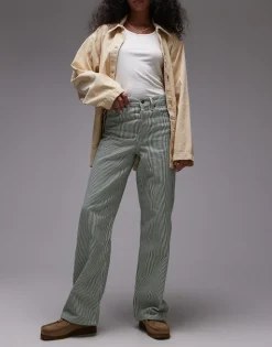 TOPSHOP Mid waist Loose fit Jeans