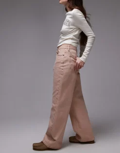 TOPSHOP Mid waist Loose fit Jeans