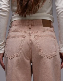 TOPSHOP Mid waist Loose fit Jeans