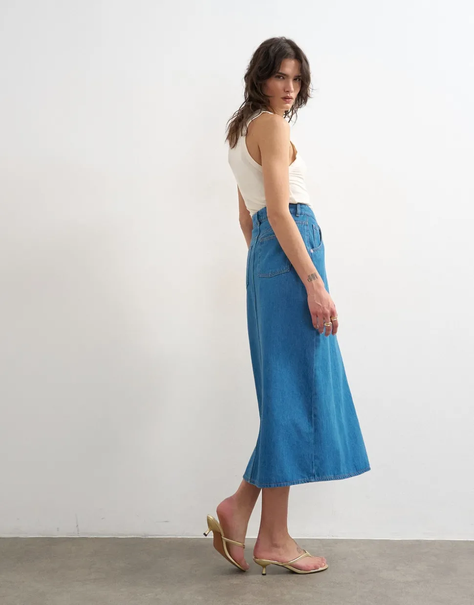 TSABBY Midi-rok