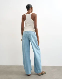 TSBARREL High rise Barrel fit Jeans
