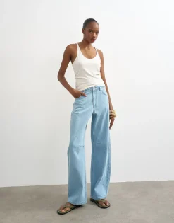 TSBARREL High rise Barrel fit Jeans