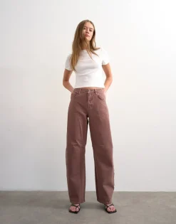 TSBARREL High rise Barrel fit Jeans