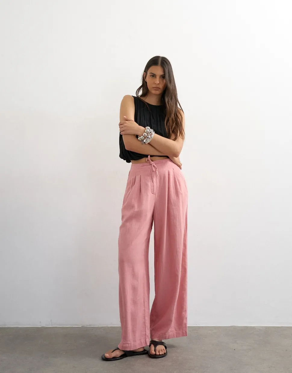 TSBEATE High rise Broek