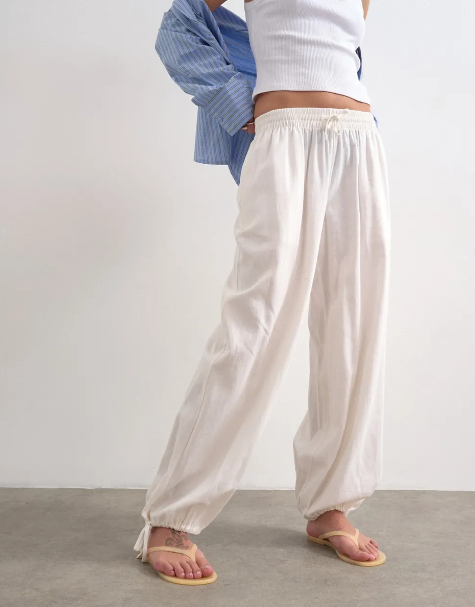 TSBEATE High rise Broek