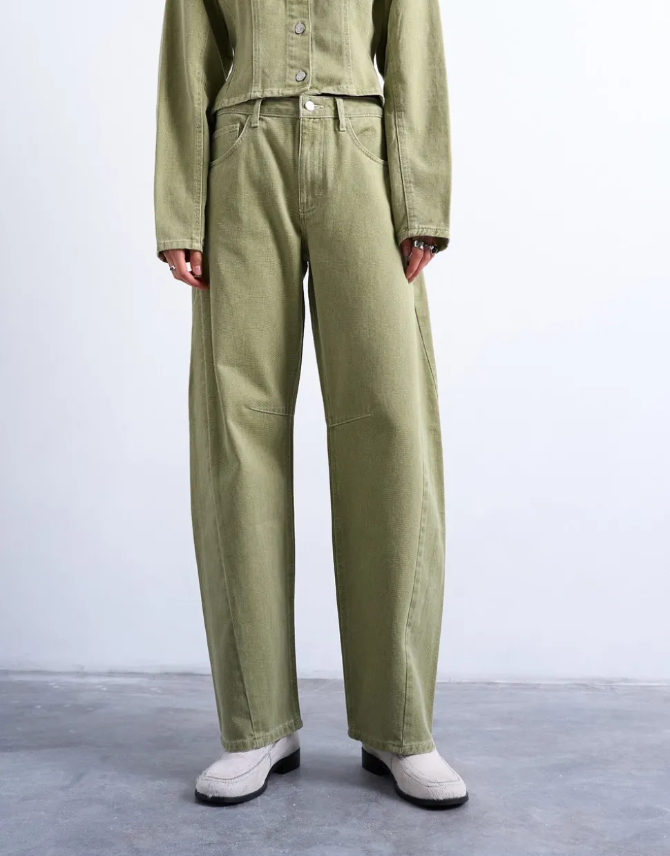 TSBREE Barrel fit Jeans