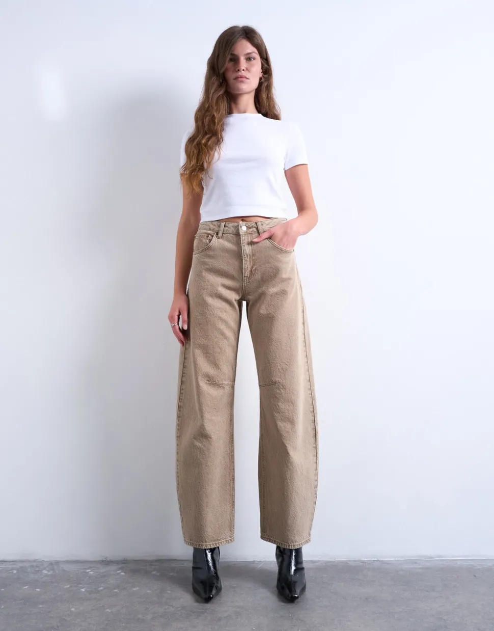 TSBRIANNA High rise Barrel fit Jeans