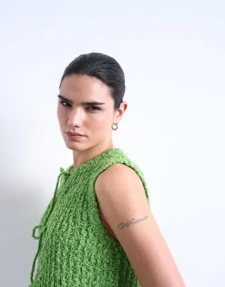 TSCAROLINE Gebreid gilet