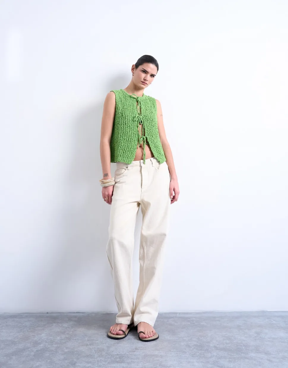 TSCAROLINE Gebreid gilet