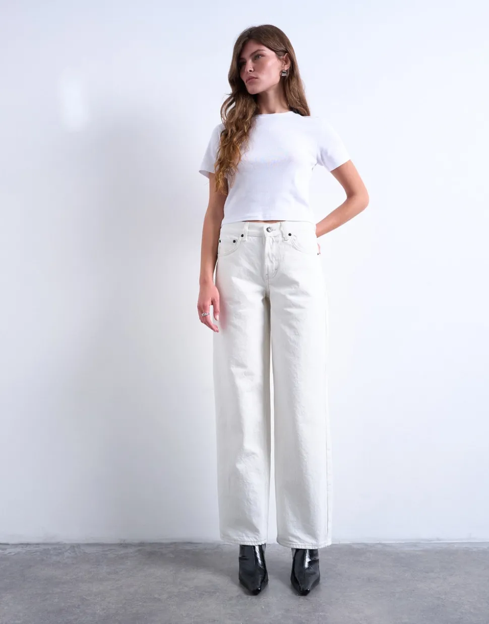 TSCINCH Low rise Wide leg fit Jeans