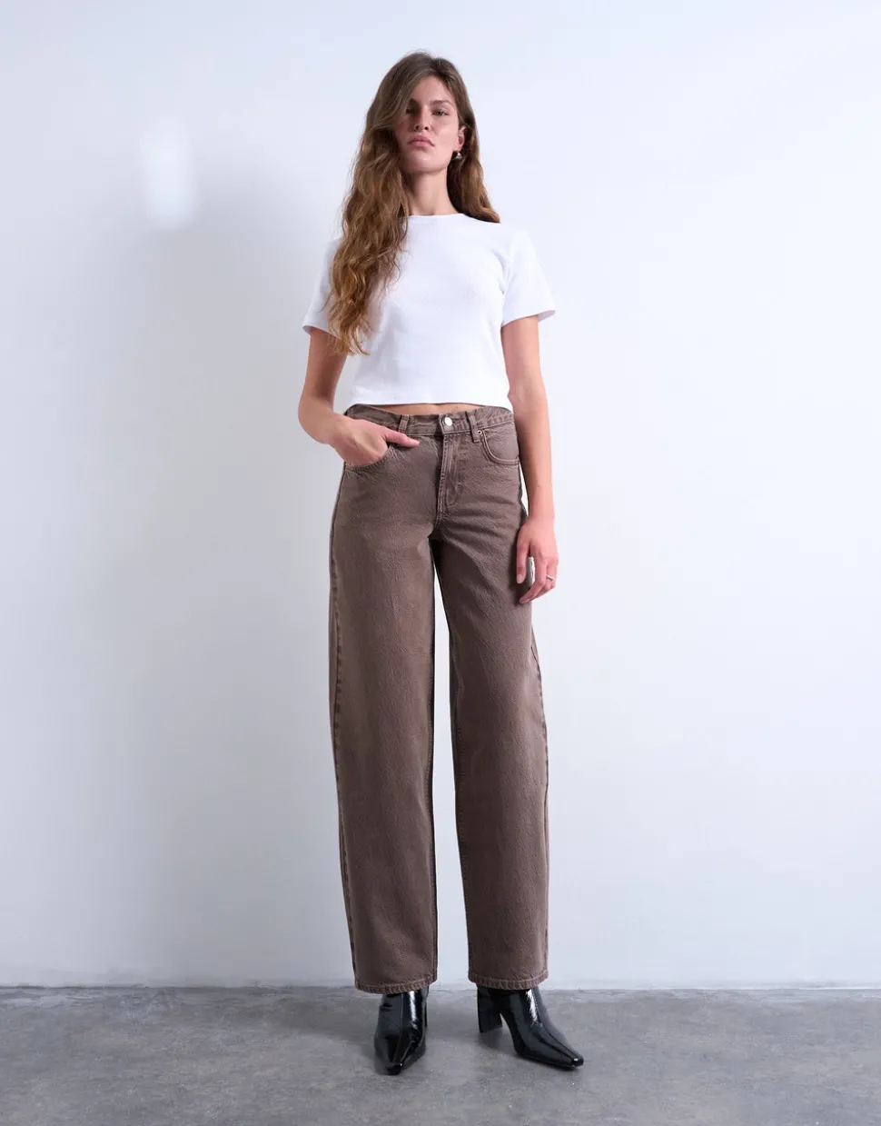 TSCINCH Low rise Wide leg fit Jeans