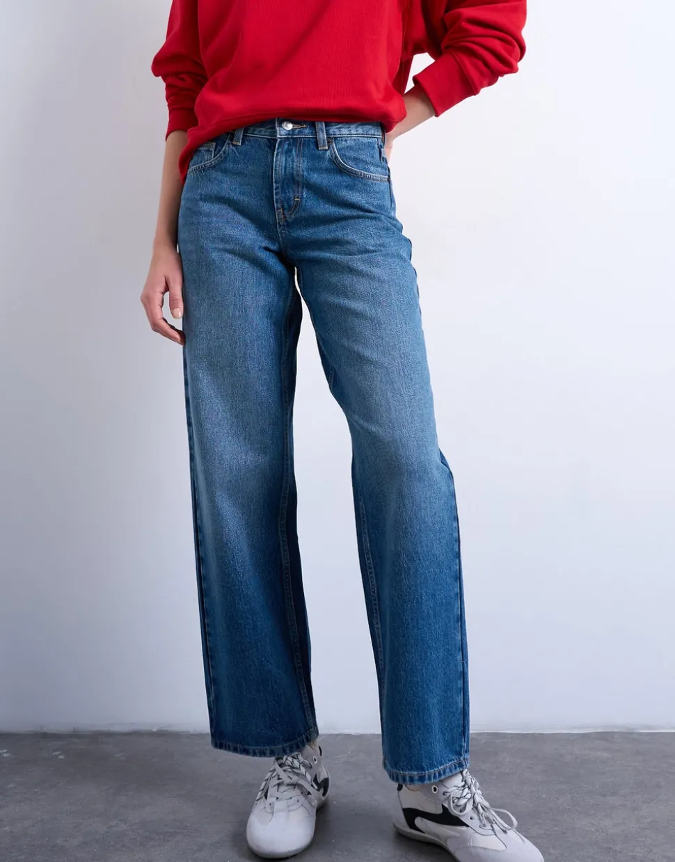 TSCINCH Low rise Wide leg fit Jeans