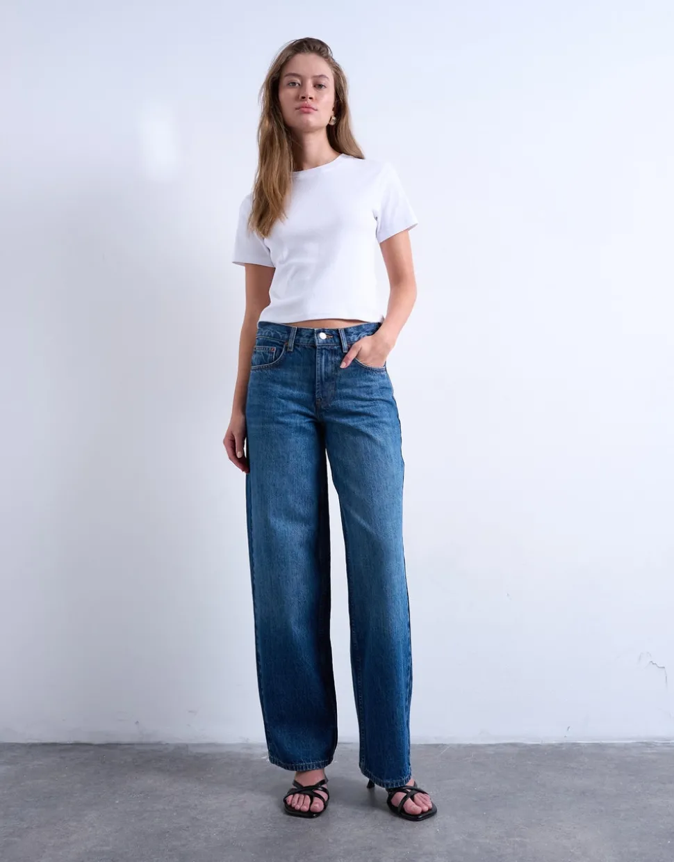 TSCINCH Low rise Wide leg fit Jeans