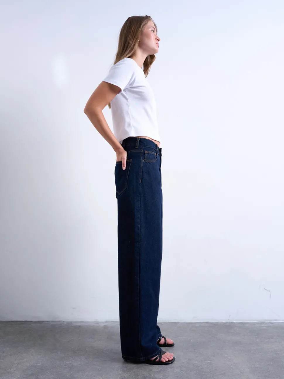 TSCINCH Low rise Wide leg fit Jeans