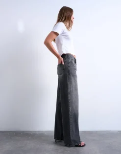 TSCOLUMN Mid rise Regular fit Jeans