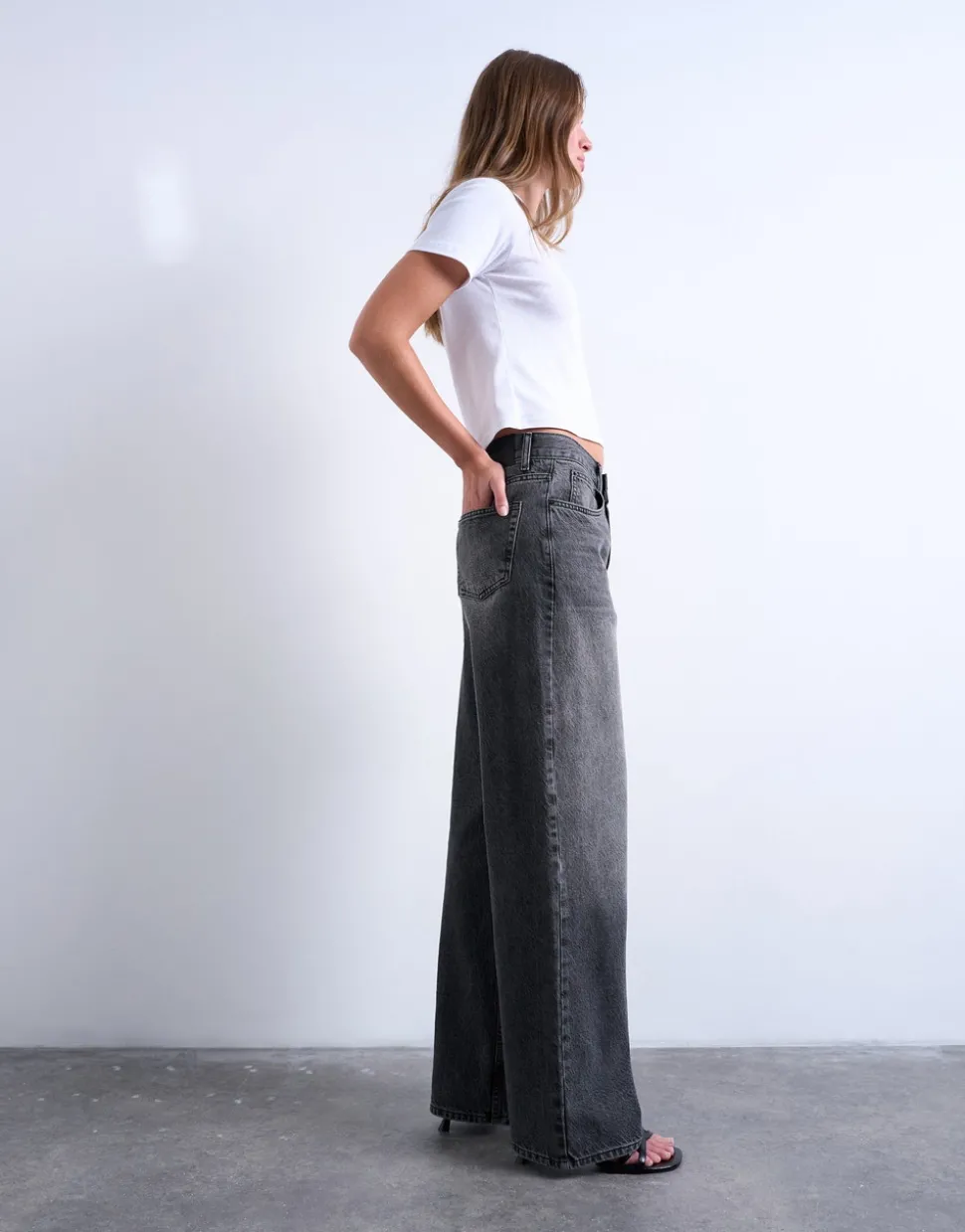 TSCOLUMN Mid rise Regular fit Jeans
