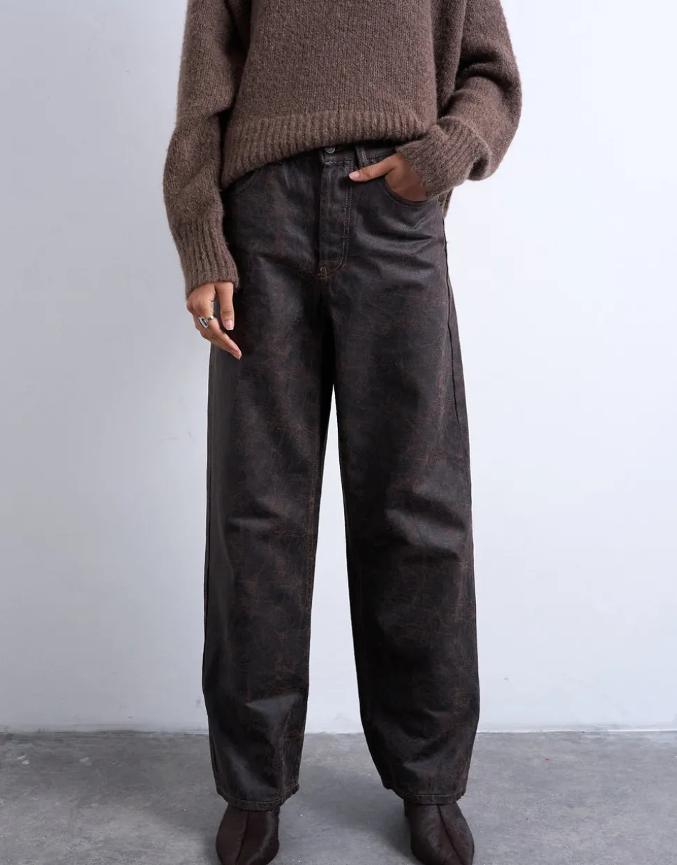 TSCOLUMN Mid rise Regular fit Jeans
