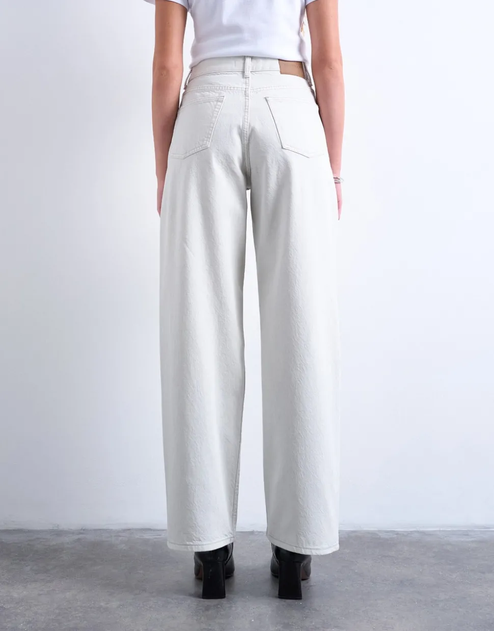 TSCOLUMN Mid rise Straight fit Jeans