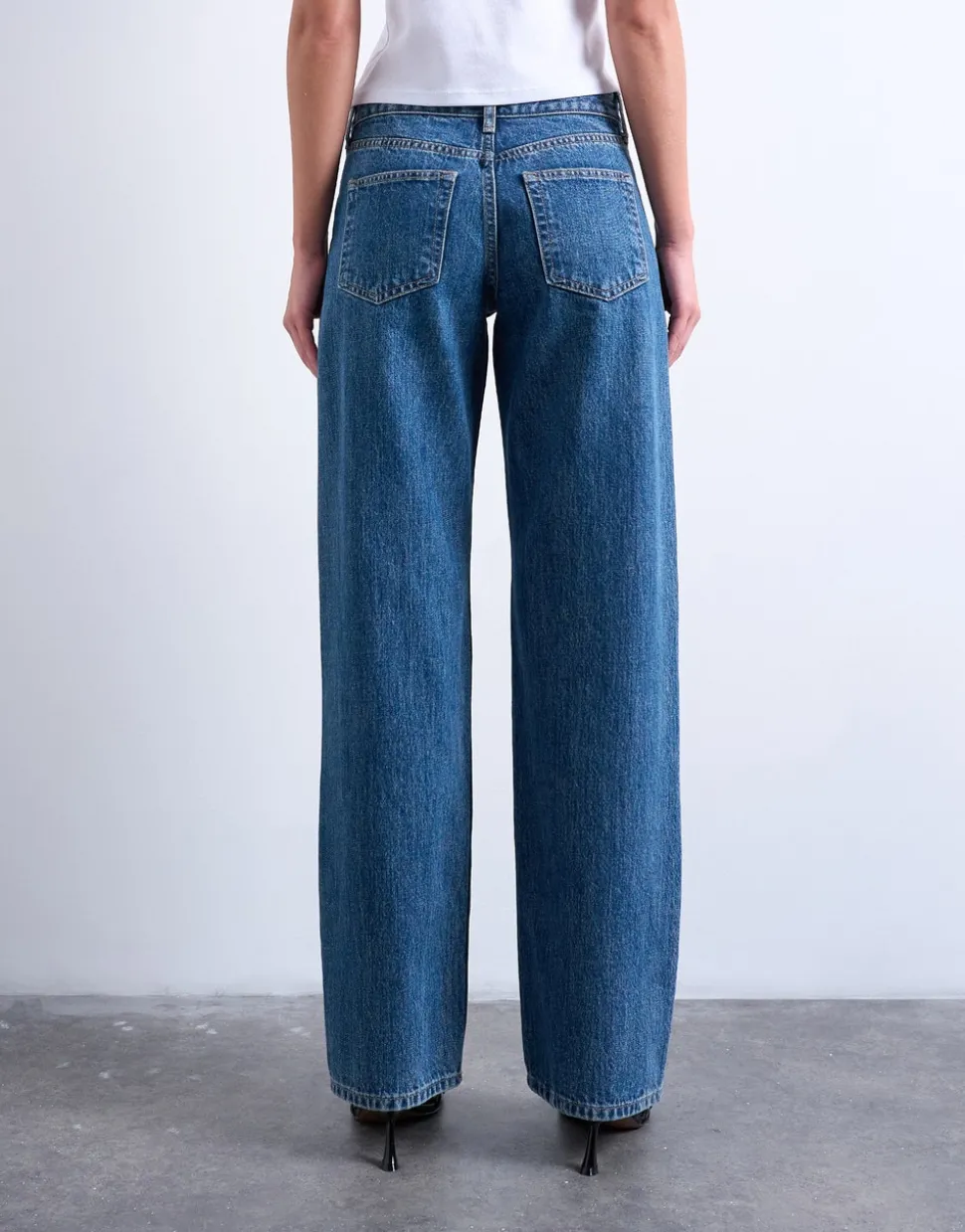 TSEMBER Low rise Wide leg fit Jeans