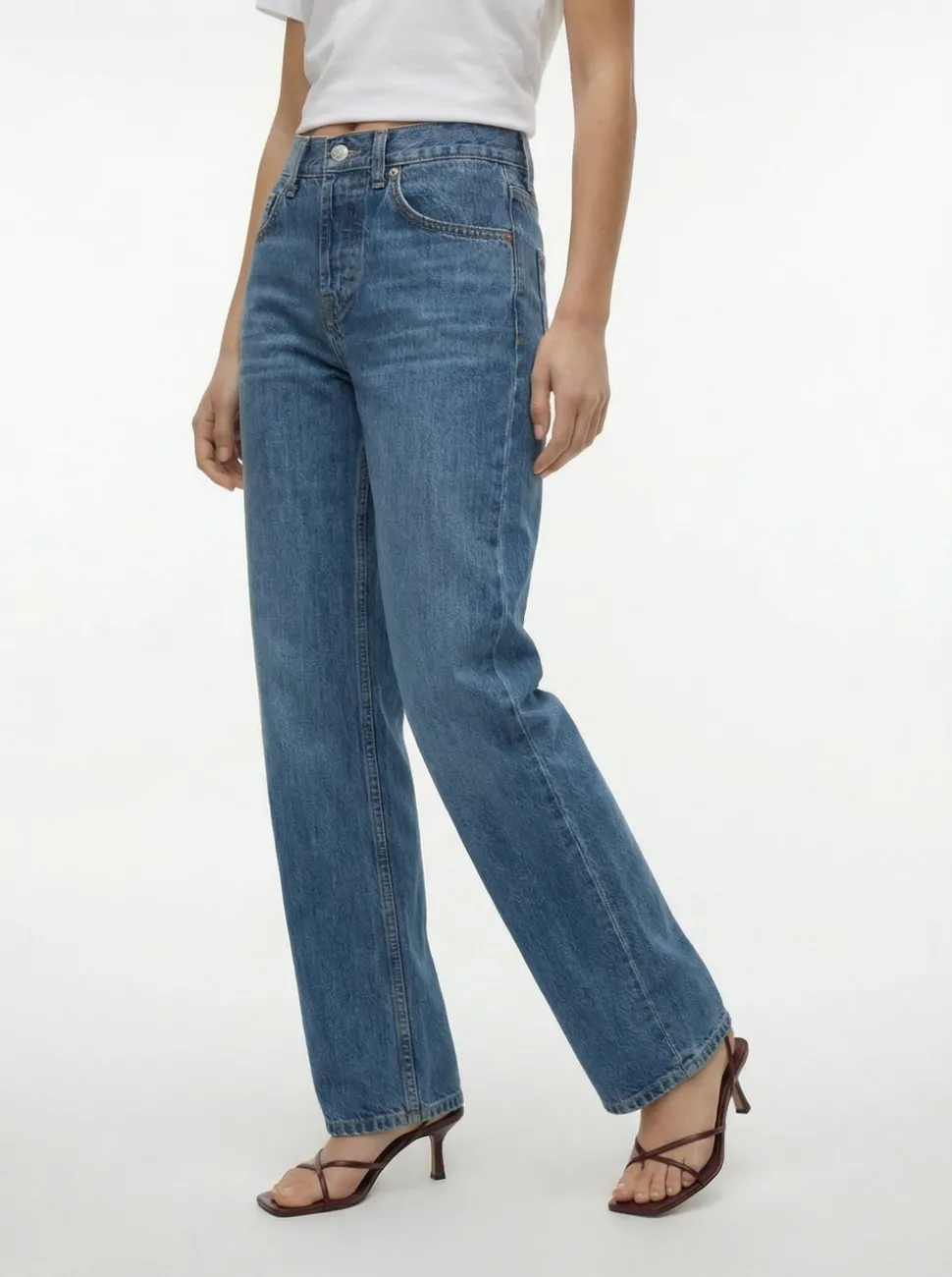 TSEMBER Low rise Wide leg fit Jeans