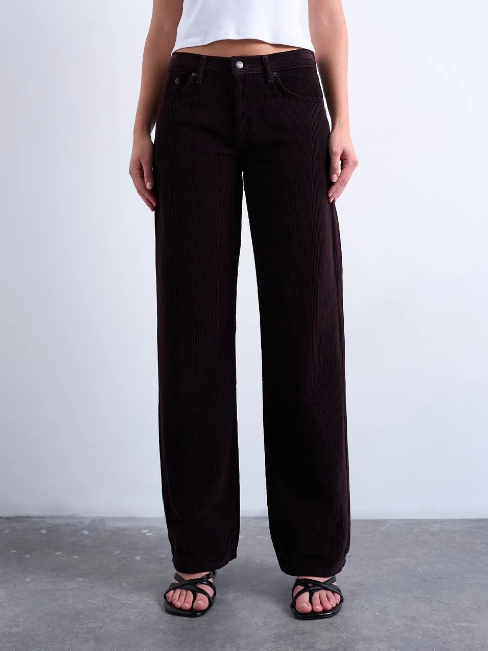 TSEMBER Low rise Wide leg fit Jeans