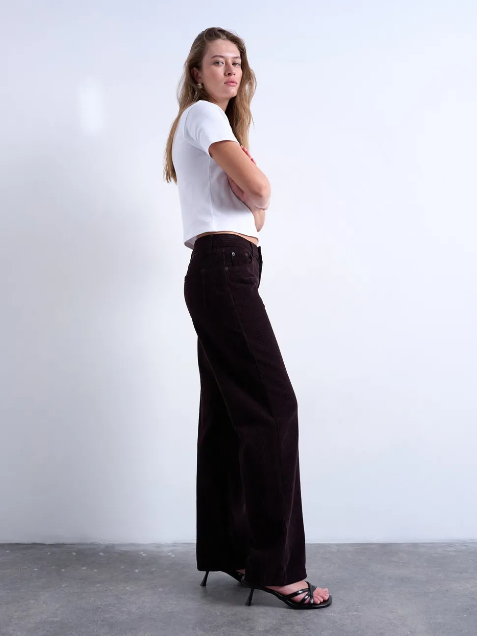 TSEMBER Low rise Wide leg fit Jeans