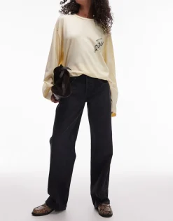 TSEMBER Low rise Wide leg fit Jeans