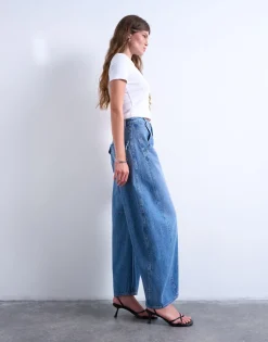 TSEMMA High rise Barrel fit Jeans