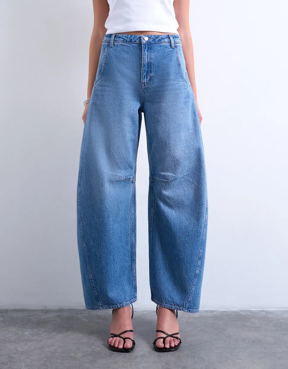 TSEMMA High rise Barrel fit Jeans