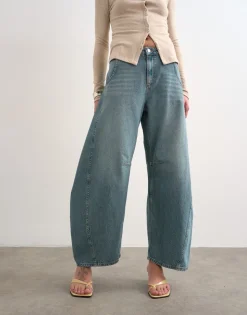 TSEMMA High rise Barrel fit Jeans