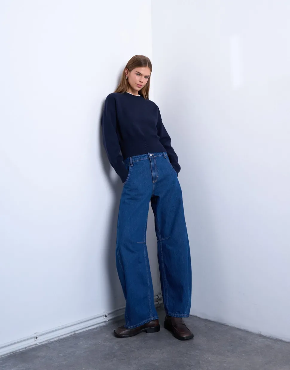 TSEMMA High rise Barrel fit Jeans