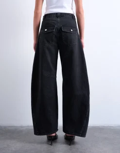 TSEMMA High rise Barrel fit Jeans