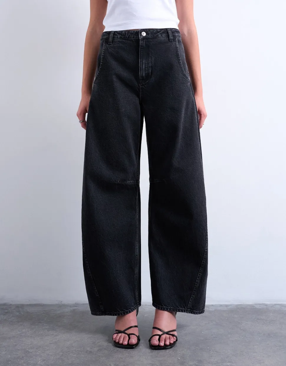 TSEMMA High rise Barrel fit Jeans