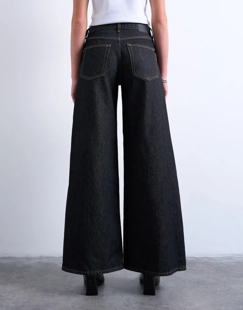 TSHORIZON Mid rise Wide leg fit Jeans