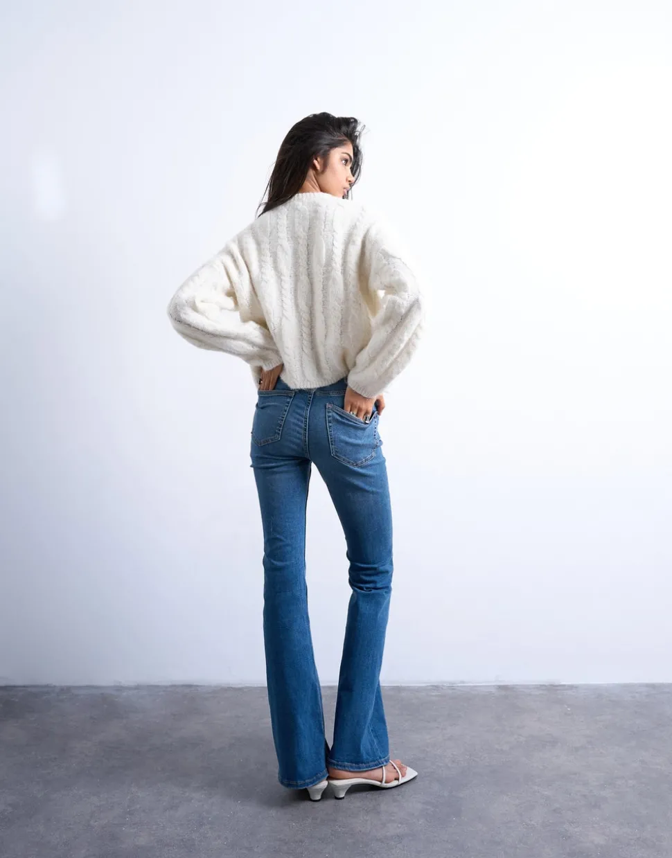 TSJAMIE High rise Flared fit Jeans